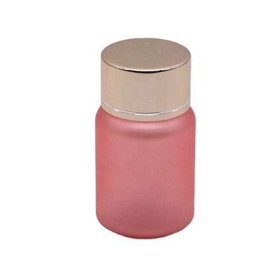 40 ml PET rosa fosco de plástico delicado para cuidados de saúde