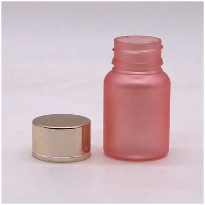 40 ml PET rosa fosco de plástico delicado para cuidados de saúde