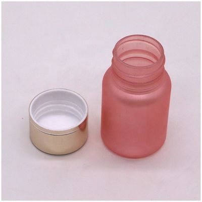 40 ml PET rosa fosco de plástico delicado para cuidados de saúde