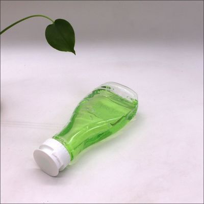 Garrafas de molho em forma de bola de bowling em PET de 200 ml com cor personalizável e tampa de parafuso