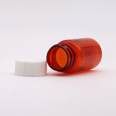 Material do colar PET 15 ml Botão de plástico redondo para armazenamento de cápsulas de comprimidos sólidos