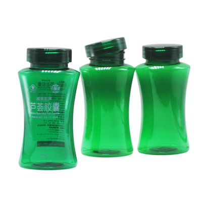 150cc PET Design Botulha estéril de plástico para suplemento nutricional dietético