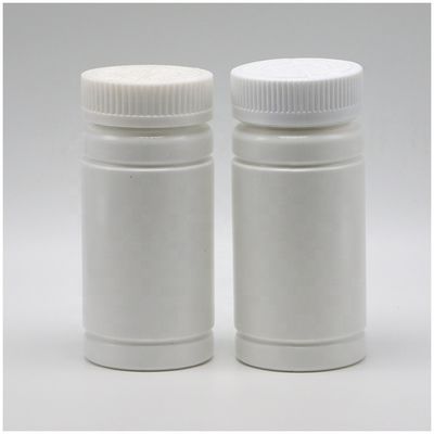 Etiqueta de impressão a cores personalizada para garrafa de plástico de qualidade medicamentosa de PE de 160CC/ML e núcleo interno