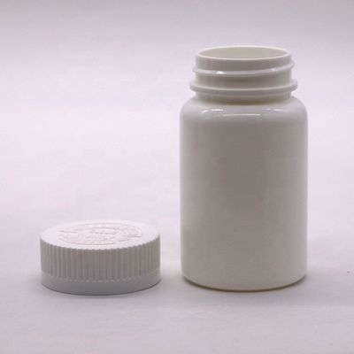Adesivos de etiqueta de cor personalizados 100 ml frasco de plástico HDPE para cápsulas de pílula de suplemento