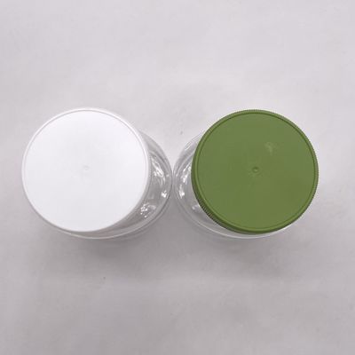 Material de base PET 250 ml Garrafa de plástico de cor personalizável para alimentos Café Alimento para animais de estimação