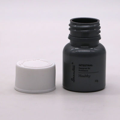 Pílula de PET de plástico 1 oz/30 ml/cc Flasca de pílula de comprimido medicinal com tampa CRC e vedação térmica