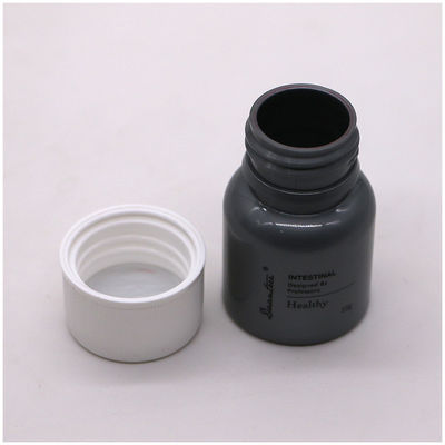 Pílula de PET de plástico 1 oz/30 ml/cc Flasca de pílula de comprimido medicinal com tampa CRC e vedação térmica