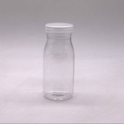 Material do colarinho PET Garrafa de chá de leite de plástico para bebidas líquidas