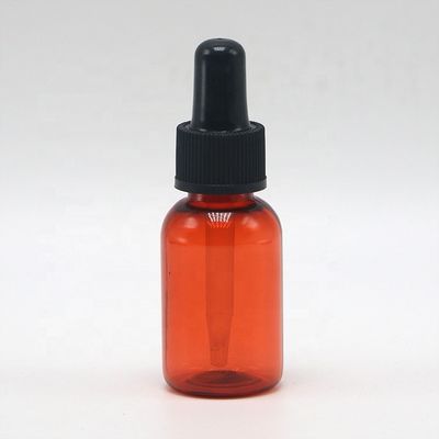Garrafa de 10 ml/ 15 ml/ 20 ml/ 25 ml PET com tampão personalizado