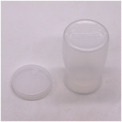 Logotipo personalizado 100ml garrafa redonda de pudim PP perfeito para leite e alta temperatura