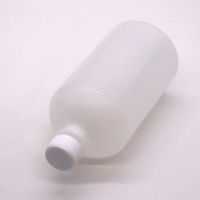 Garrafa líquida de 100 ml/200 ml PE com balança e tampa de segurança para crianças incluída na oferta