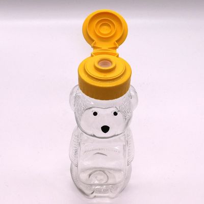 200ml PET Bear Jarras de plástico de mel para Grade Alimentar e Creative Estudante garrafa portátil
