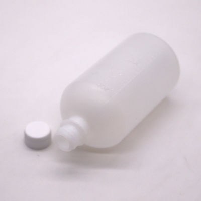 Garrafa líquida de 100 ml/200 ml PE com balança e tampa de segurança para crianças incluída na oferta