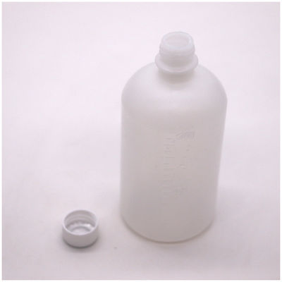 Garrafa líquida de 100 ml/200 ml PE com balança e tampa de segurança para crianças incluída na oferta