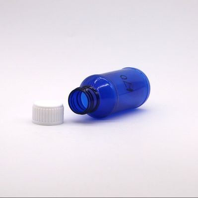 100 ml PET recipiente de farmácia redondo para resíduos médicos
