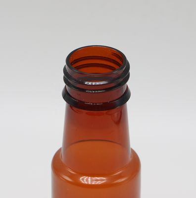 70 ml de PET Ambre xarope para tosse de bordo frasco de líquido oral para medicamento líquido