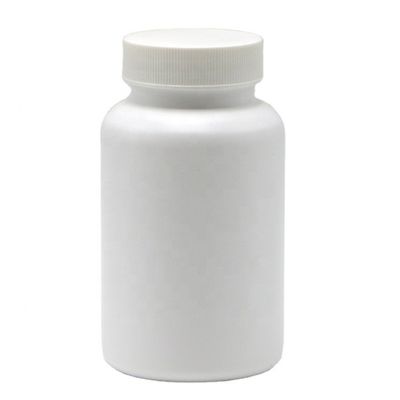 Recipiente de medicamentos 225 ml/ 7,6 oz HDPE Botão de plástico Cápsula/ Pó/ Suplemento de pílula