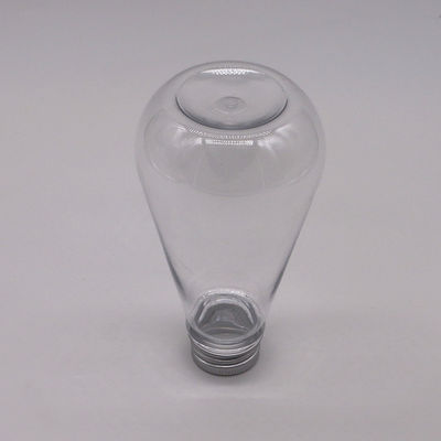 Armazenamento de medicamentos 250 ml HDPE garrafa de plástico de forma única com logotipo personalizado e tampa de alumínio