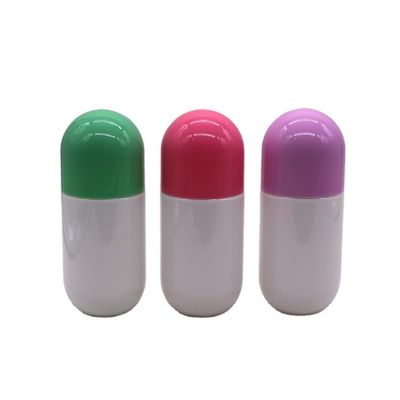 250ML/8OZ HDPE duas camadas PET brilhante cápsula forma de parafuso tampa Medicina estampagem a quente OEM.ODM