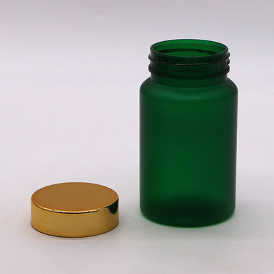 Recipiente de medicamentos Cápsula de vitaminas Porta- medicamento Botalhas de plástico vazio PET mate de 150 ml