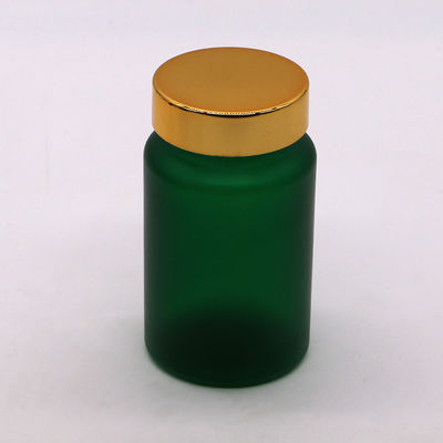 Recipiente de medicamentos Cápsula de vitaminas Porta- medicamento Botalhas de plástico vazio PET mate de 150 ml