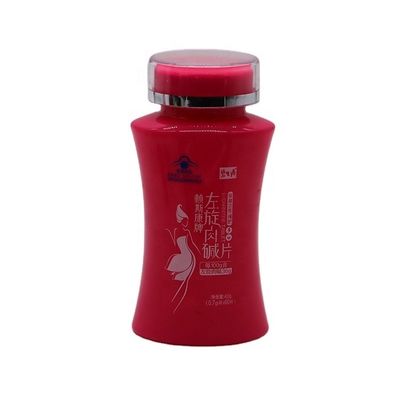 Design PET Collect Waist Bottle para Suplemento Nutricional Dietético Cápsula Pilha