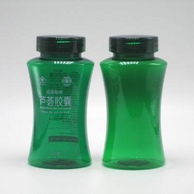 Design PET Collect Waist Bottle para Suplemento Nutricional Dietético Cápsula Pilha