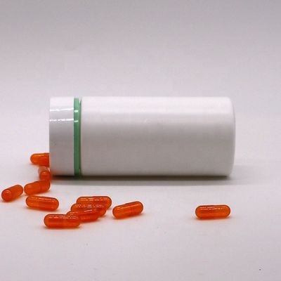 Botões de plástico de logotipo em relevo de cor personalizado para cápsulas/comprimidos/pílulas/pólvora 200ml