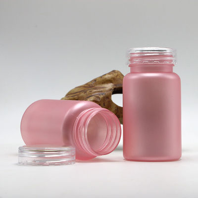 60 ml/100 ml/120 ml/250 ml Botão de plástico PET com acabamento fosco cor personalizada e outros medicamentos
