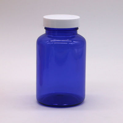 Botão de plástico PET para suplemento dietético de nutrição comprimido cápsula comprimido com várias tampas 250ml/cc