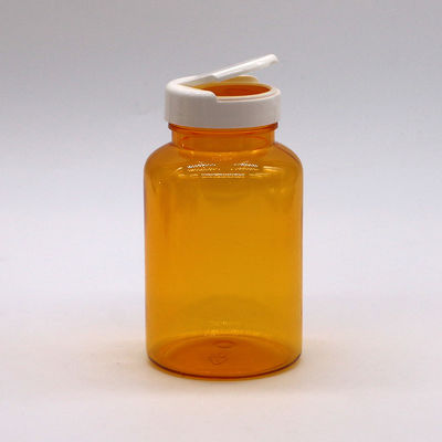 Botão de plástico PET para suplemento dietético de nutrição comprimido cápsula comprimido com várias tampas 250ml/cc