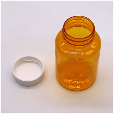 Botão de plástico PET para suplemento dietético de nutrição comprimido cápsula comprimido com várias tampas 250ml/cc