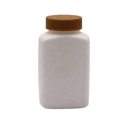 Outro medicamento de cor customizada HDPE 160 ml frasco de medicamento de forma única com várias tampas