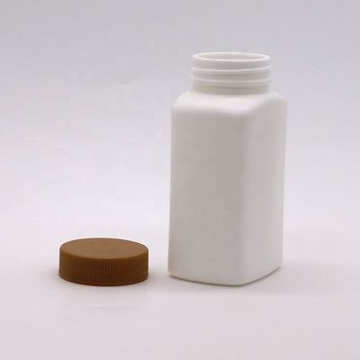 Outro medicamento de cor customizada HDPE 160 ml frasco de medicamento de forma única com várias tampas