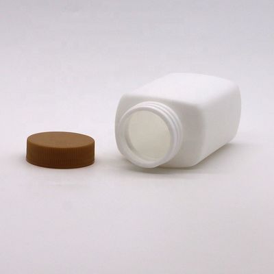 Outro medicamento de cor customizada HDPE 160 ml frasco de medicamento de forma única com várias tampas