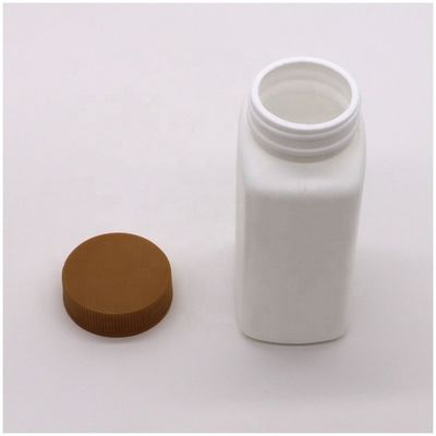 Outro medicamento de cor customizada HDPE 160 ml frasco de medicamento de forma única com várias tampas