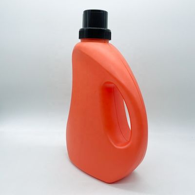 Garrafa de detergente de roupa líquida de 2 litros de cor HDPE personalizada para recipientes de limpeza