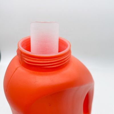 Garrafa de detergente de roupa líquida de 2 litros de cor HDPE personalizada para recipientes de limpeza