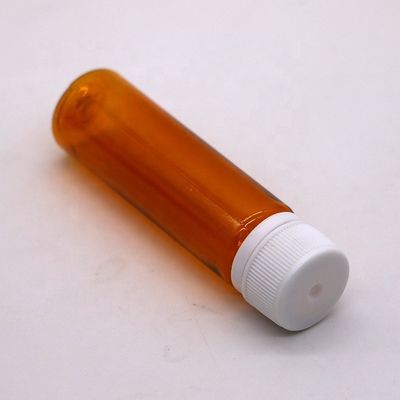 Capuz à prova de adulteração 10 ml garrafa de plástico líquido para vitamina líquida suplemento de colágeno PET