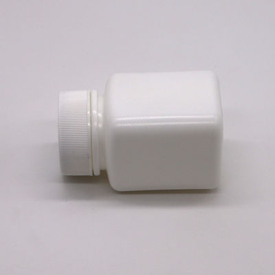 60 ml de frasco de plástico quadrado para comprimido