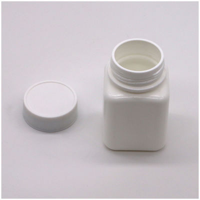 60 ml de frasco de plástico quadrado para comprimido