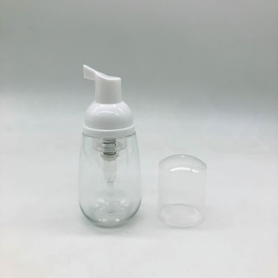 40 ml PET Mini espumante de bomba de garrafa para cuidados com a pele OEM Color/Print PET facial limpador