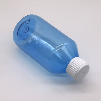 Capa de parafuso de garrafa de plástico líquido de cor personalizada de 250ml PET e opção de cor incluída