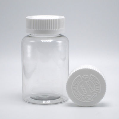 SCREW CAP 150 ml PET Botão Farmacêutico para Suplemento Nutricional
