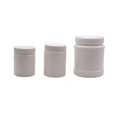 Garrafa de creme de forma redonda para frasco de pomada e comprimidos de gesso de cápsula de 100 ml PE