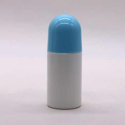 Creme para os olhos de HDPE Rolo de frasco recarregável para repelente de mosquitos antitranspirante 50 ml