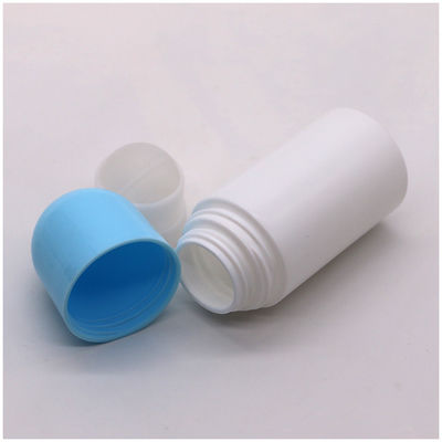 Creme para os olhos de HDPE Rolo de frasco recarregável para repelente de mosquitos antitranspirante 50 ml