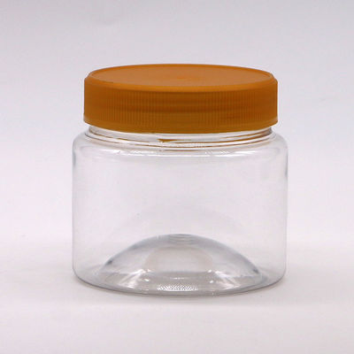 Material do colarinho PET garrafas de plástico 5oz 150cc Jar de plástico claro Mason para armazenamento de alimentos
