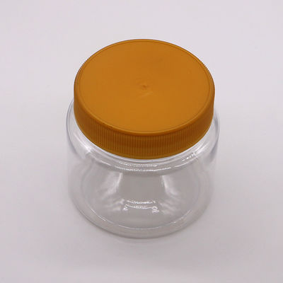 Material do colarinho PET garrafas de plástico 5oz 150cc Jar de plástico claro Mason para armazenamento de alimentos