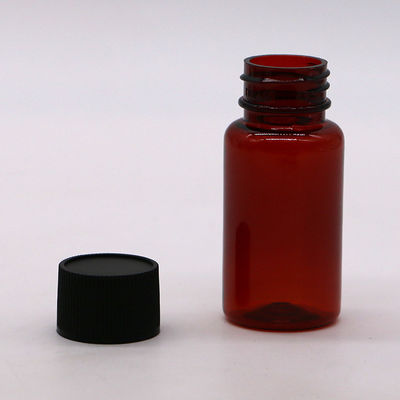 Material de base PET 1 oz/25 ml garrafa de plástico líquido oral personalizado para a indústria médica